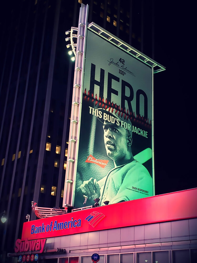 Black Hero at Night 
